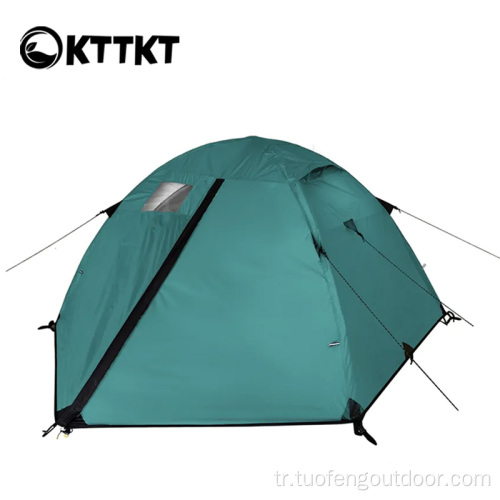 3.1kg Yeşil Kamp Çadır Rüzgara Dayanıklı